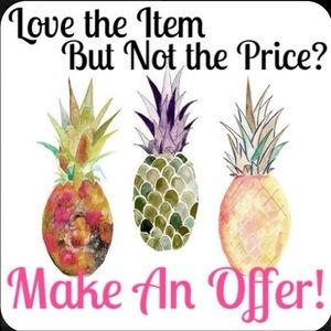 Accepting All Reasonable Offers!